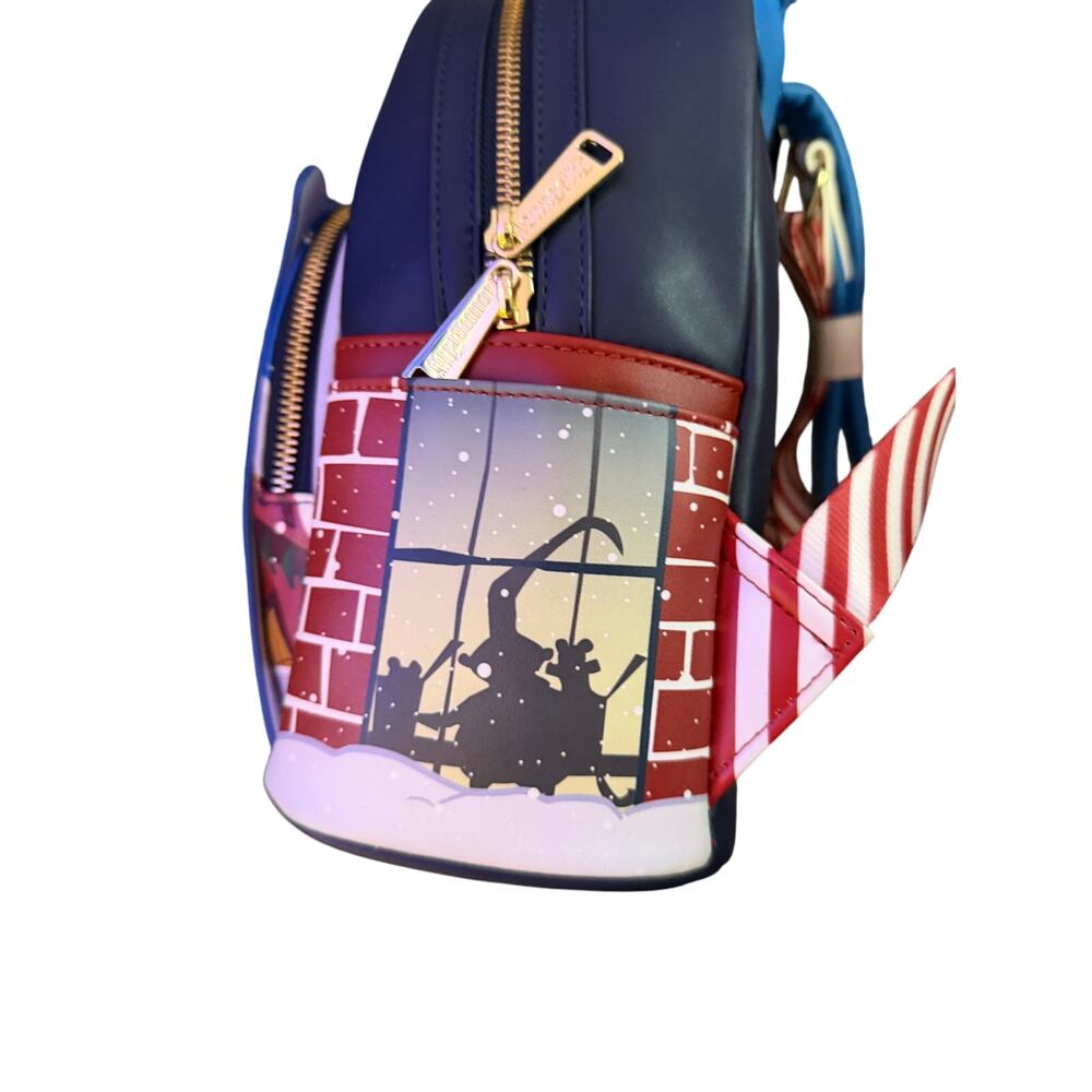 Loungefly Disney NBC Chritsmas Town Mini Backpack - Picture 6 of 7